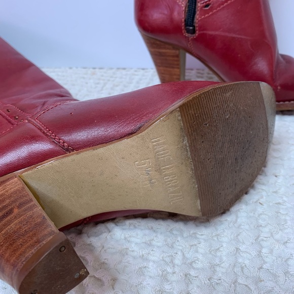 Vintage Kinney Leather Boots - Picture 5 of 5